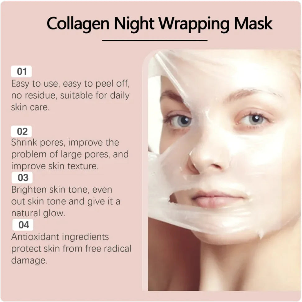 🌸COLLAGEN NIGHT SEALING MASK