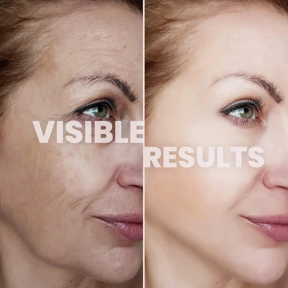 BrightaSkin™ Rose Quartz Glow Roller & Claw Gua Sha Set