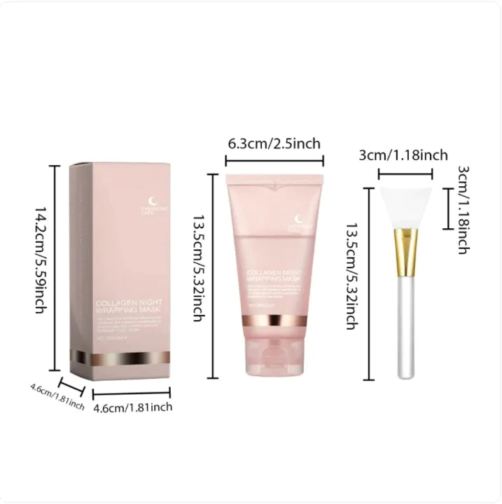 🌸COLLAGEN NIGHT SEALING MASK